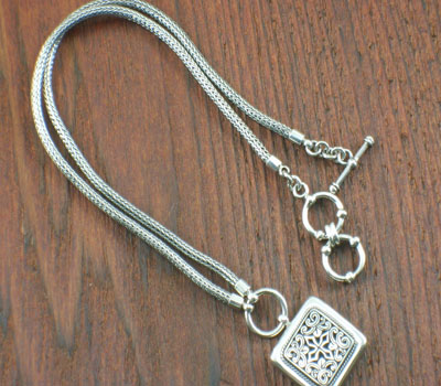 Sterling Silver Chain w/ Pendant